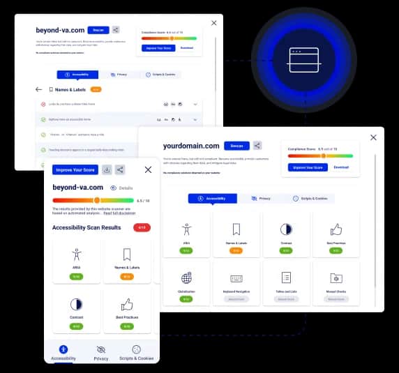 Accessibility Scanner Hero image