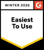 Easiest to use G2 badge
