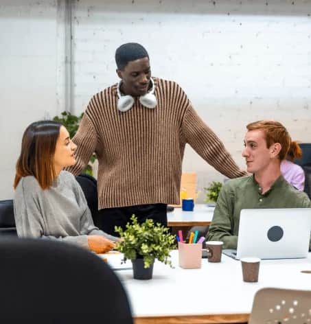 Photo of people in meeting room