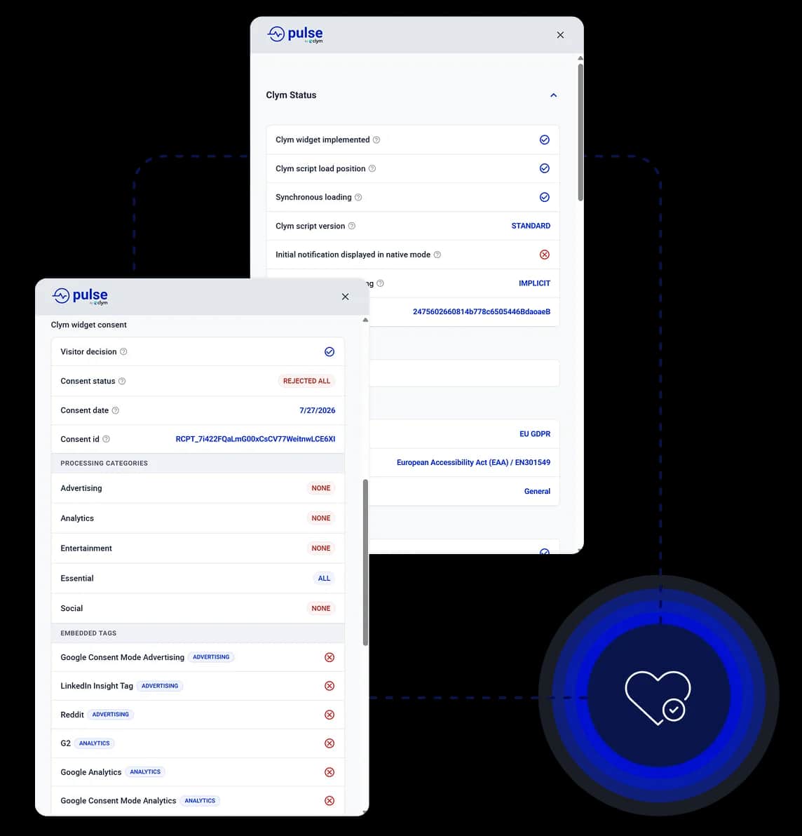Clym Pulse Clym Widget Health
