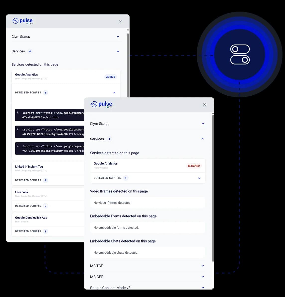 Clym Pulse Real time Consent State Changes