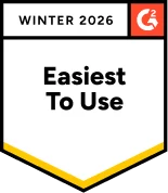 Easiest to use G2 badge