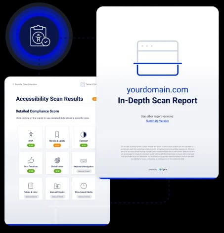 Accessibility Audit Report visual