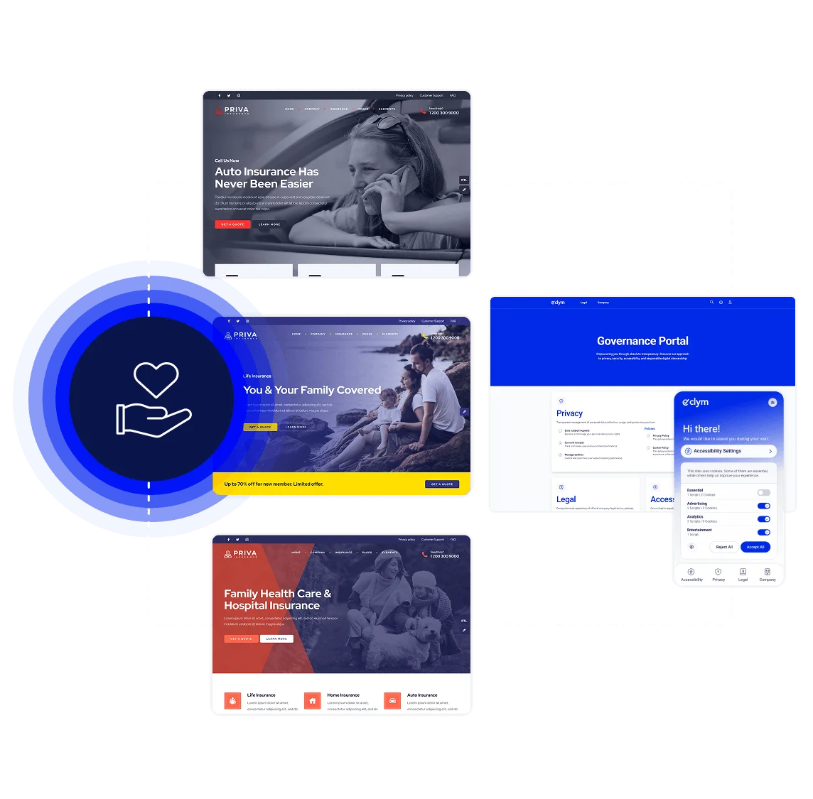 Built for insurance organizations