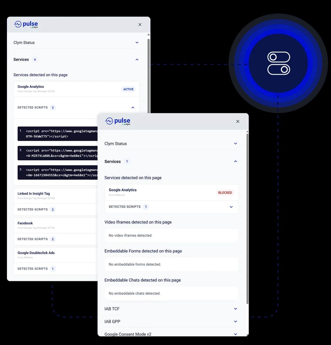 Clym Pulse Real time Consent State Changes