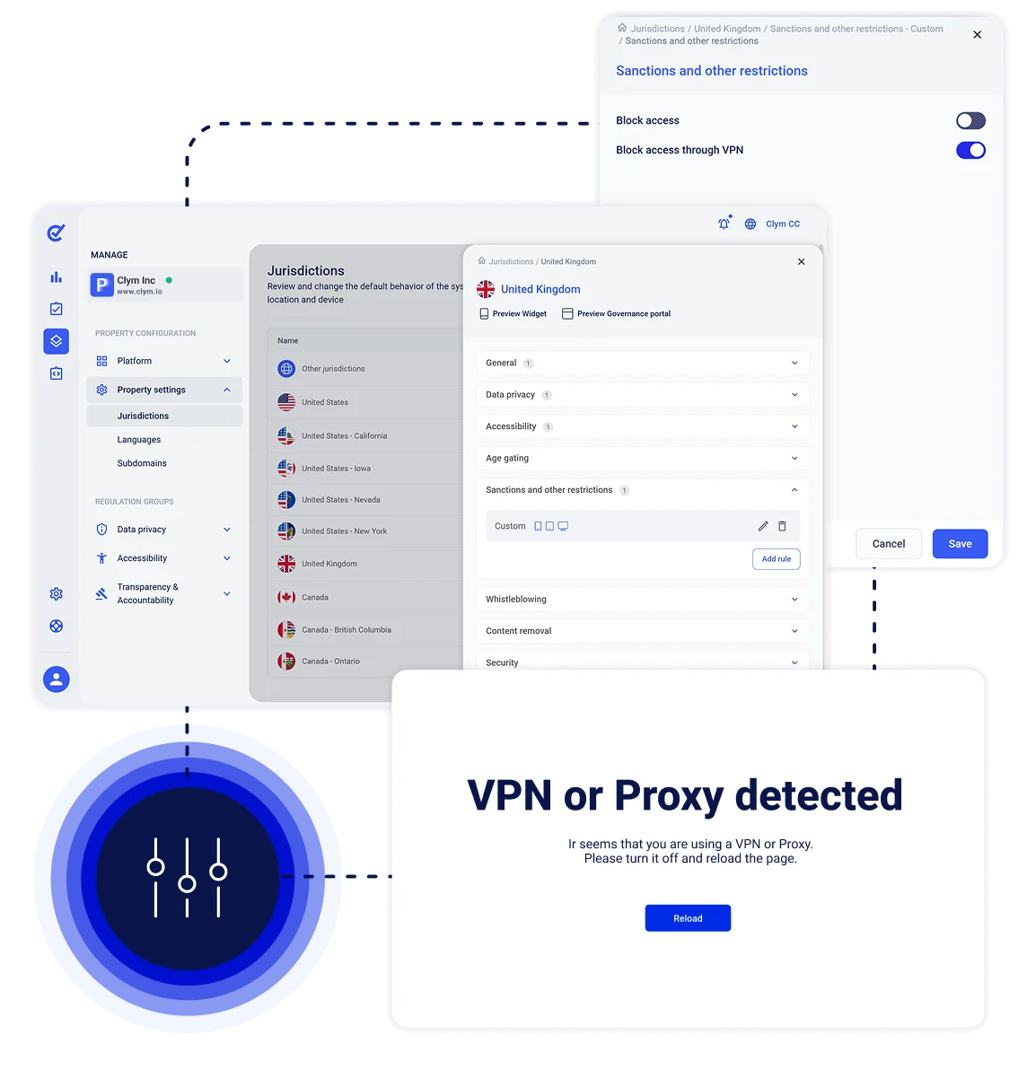 Restrictions Flexible Configuration