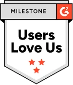 Users Love Us G2 badge